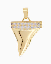 Shark Tooth Pendant (Gold)