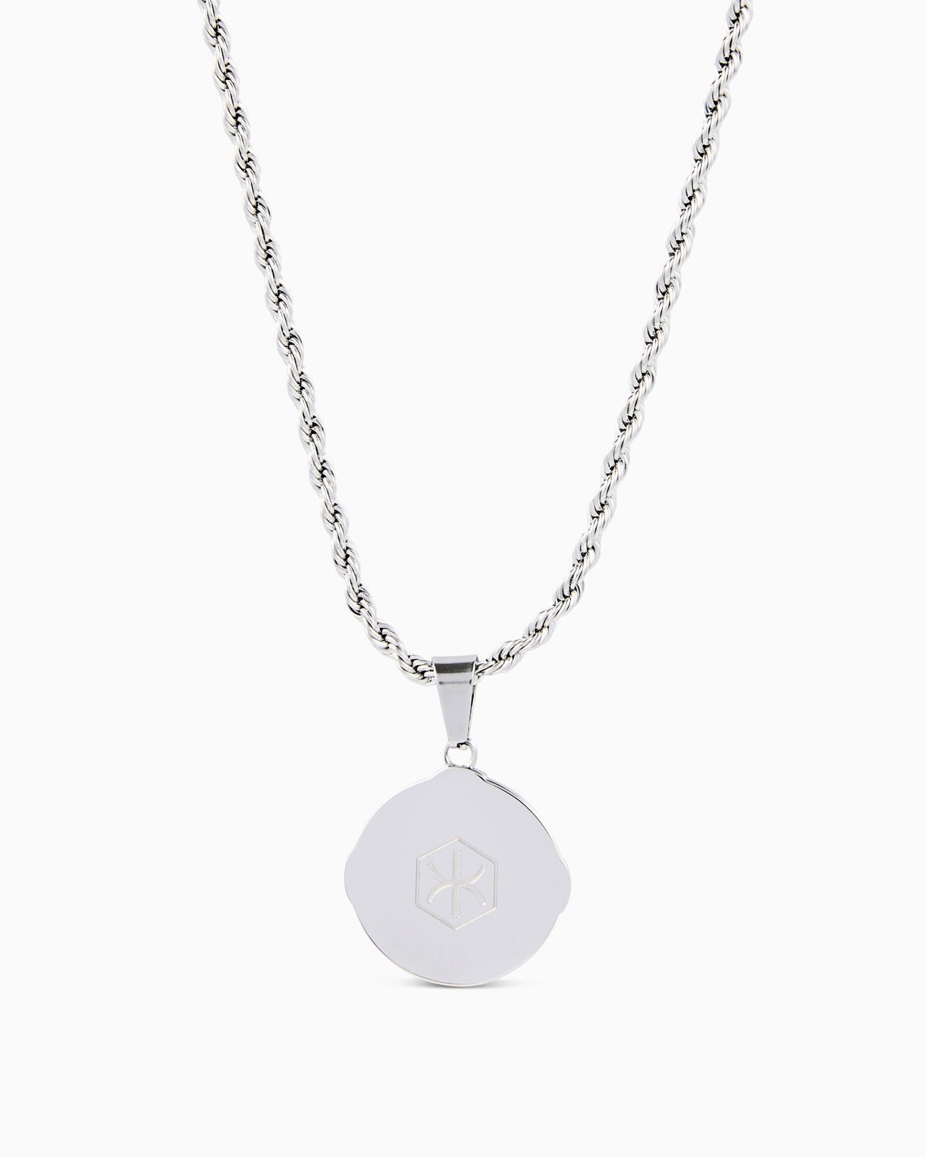 Jesus X Pendant & Chain (Silver)