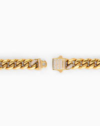 Thumbnail for Cuban Iced Chain (Gold) 12mm