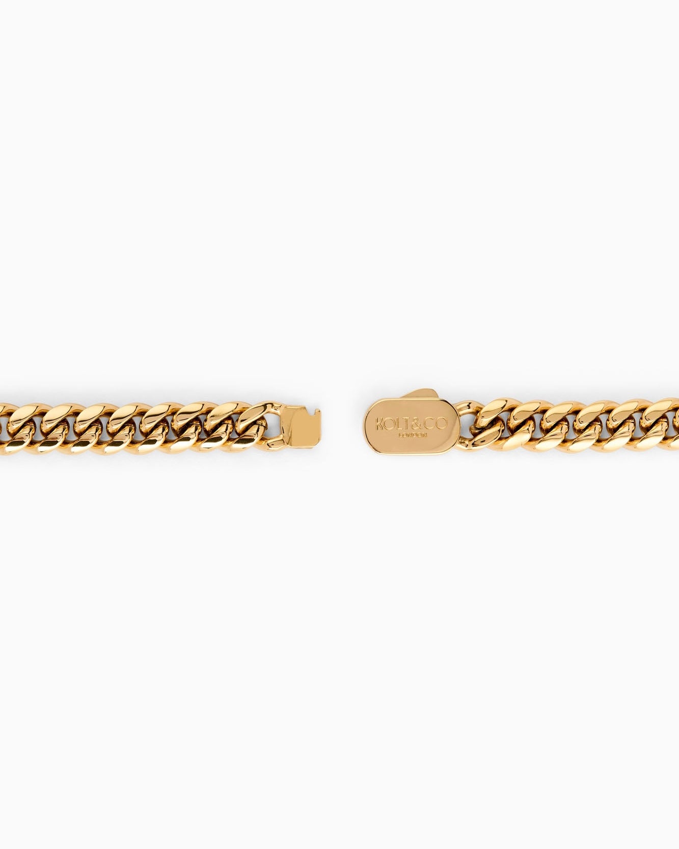 Cuban Bracelet (Gold) 8mm