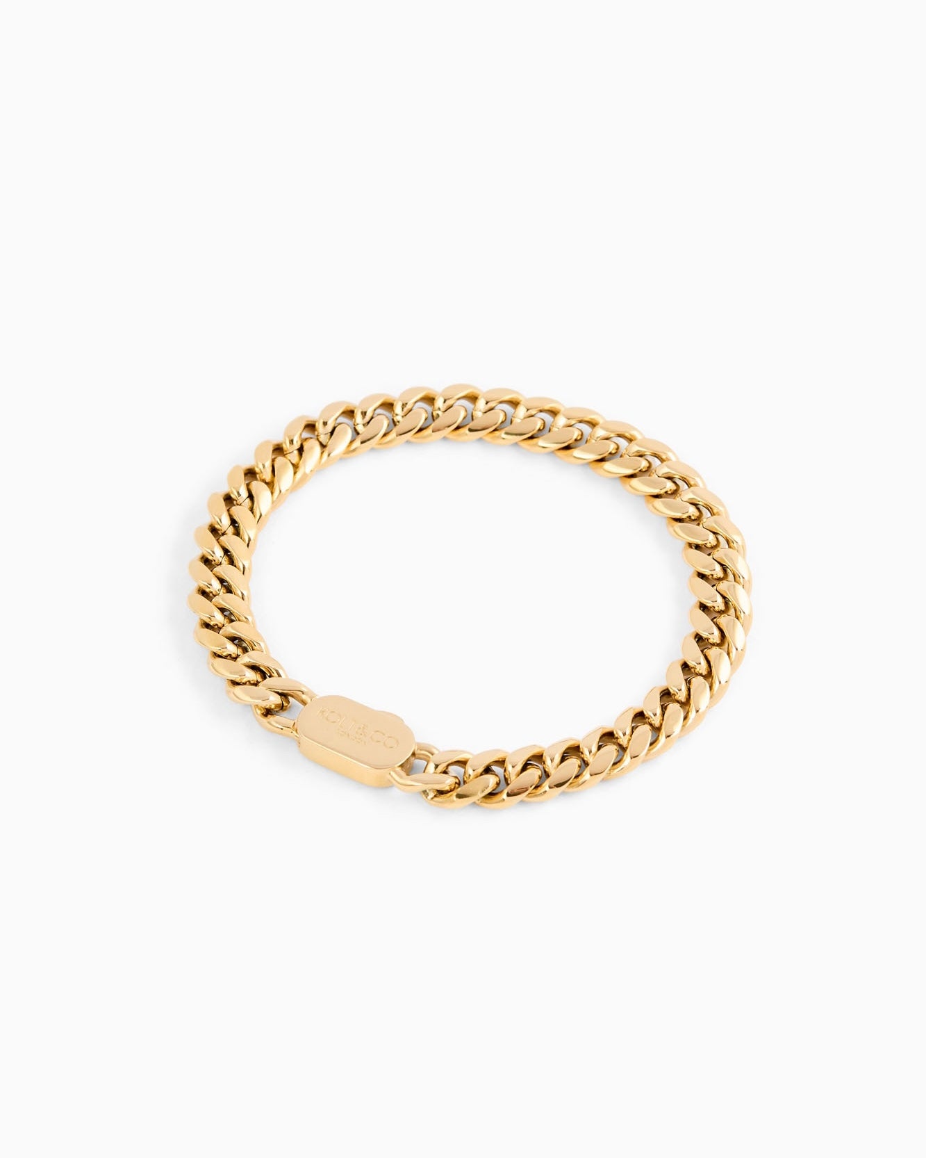 Cuban Bracelet (Gold) 8mm