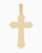 Pearl Cross Pendant (Gold)