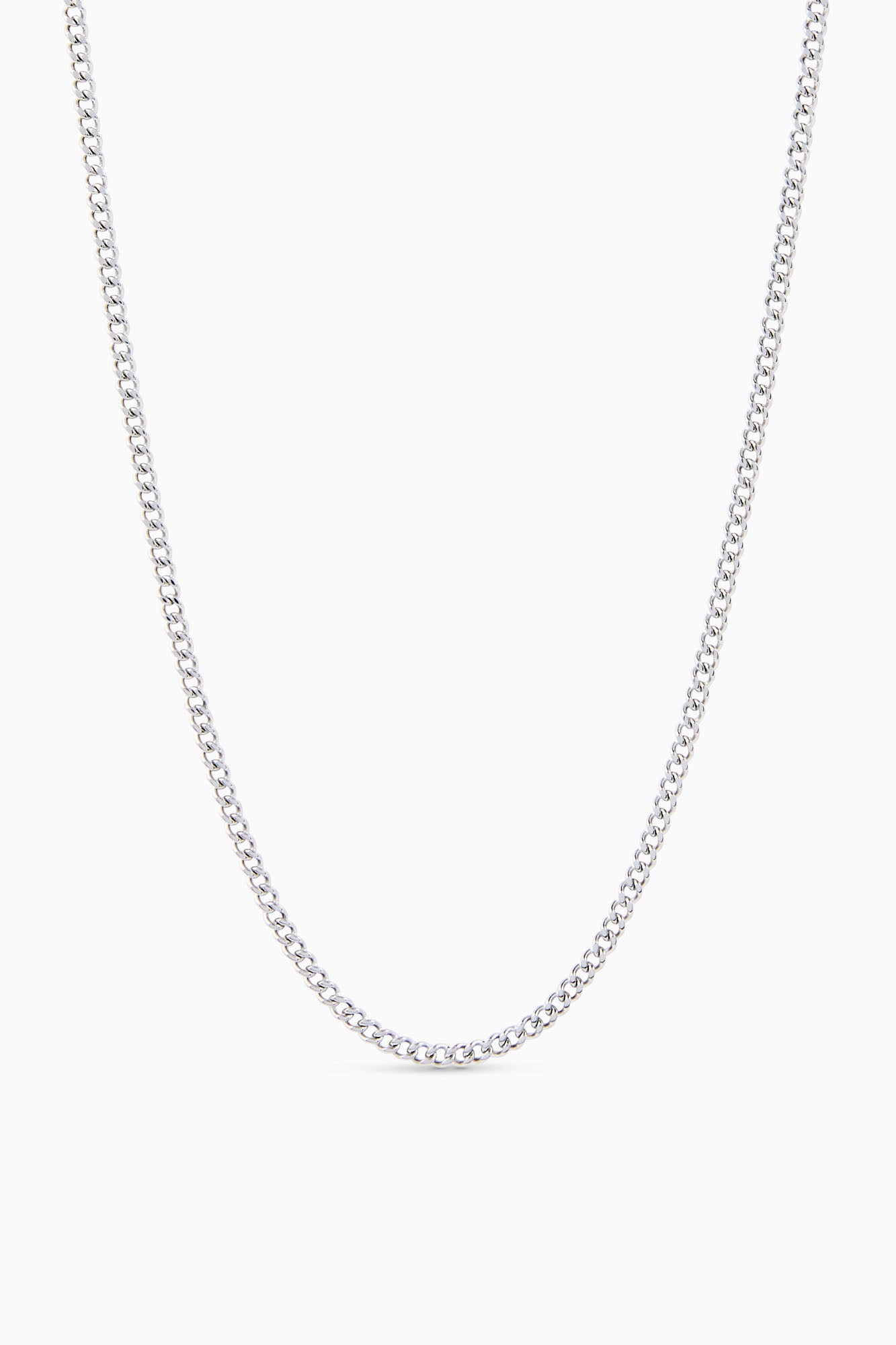 Cuban Chain (Silver) 2mm