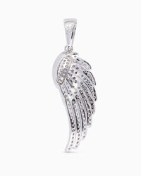 Thumbnail for Wing Pendant (Silver) Iced