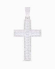 Double Iced Cross (Silver)