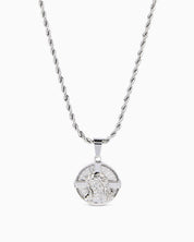 Jesus X Pendant & Chain (Silver)