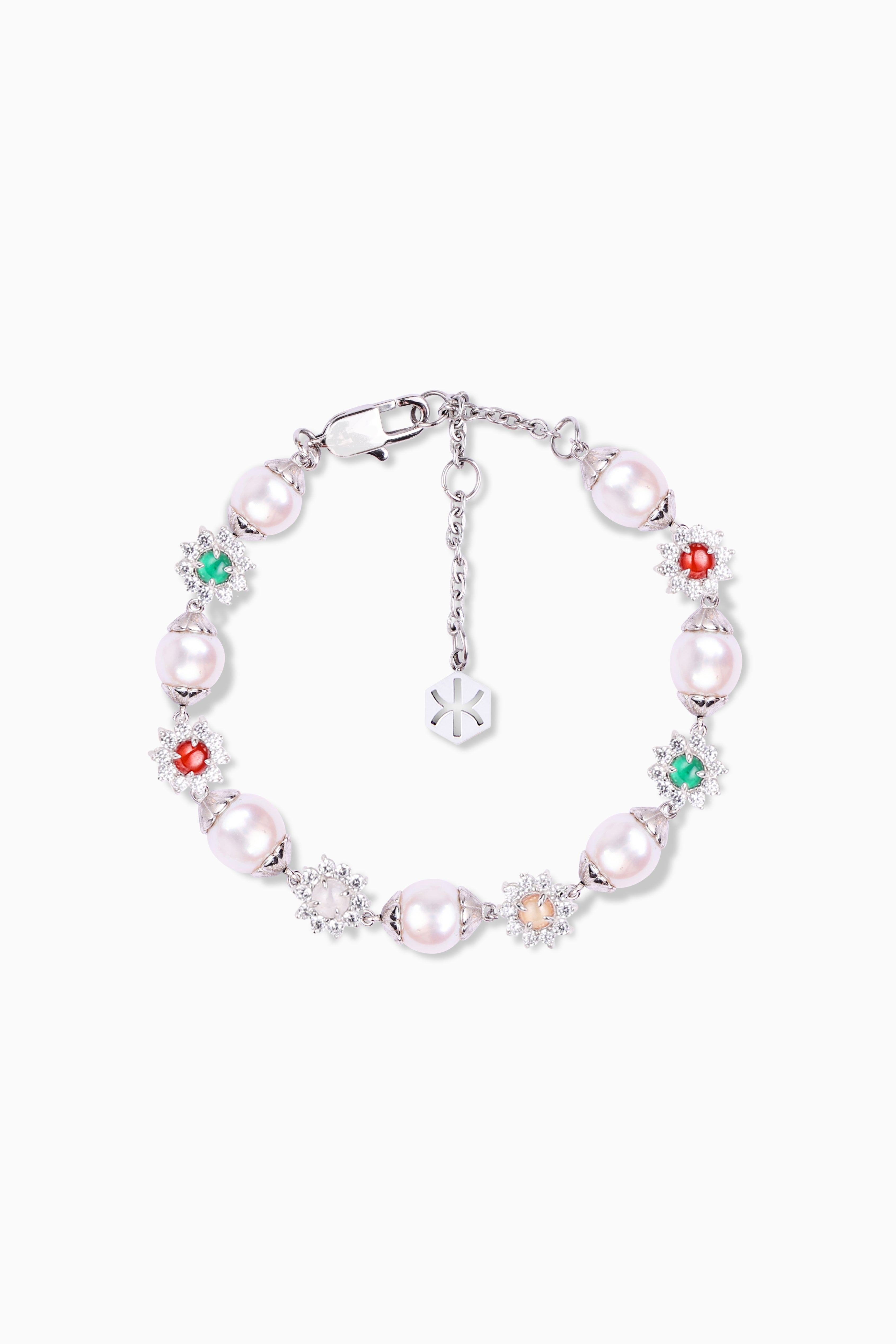 Flower of Pearl Bracelet