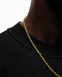 Thumbnail for Rope Chain (Gold) 4mm
