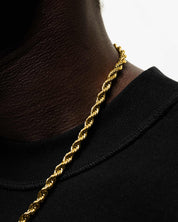 Rope Chain (Gold) 6mm