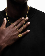 Jesus X Pendant & Chain (Gold)