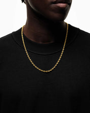 Rope Chain (Gold) 4mm