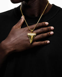 Thumbnail for Shark Tooth Pendant (Gold)