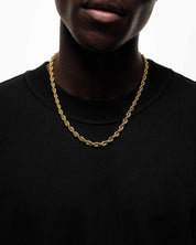 Rope Chain (Gold) 6mm