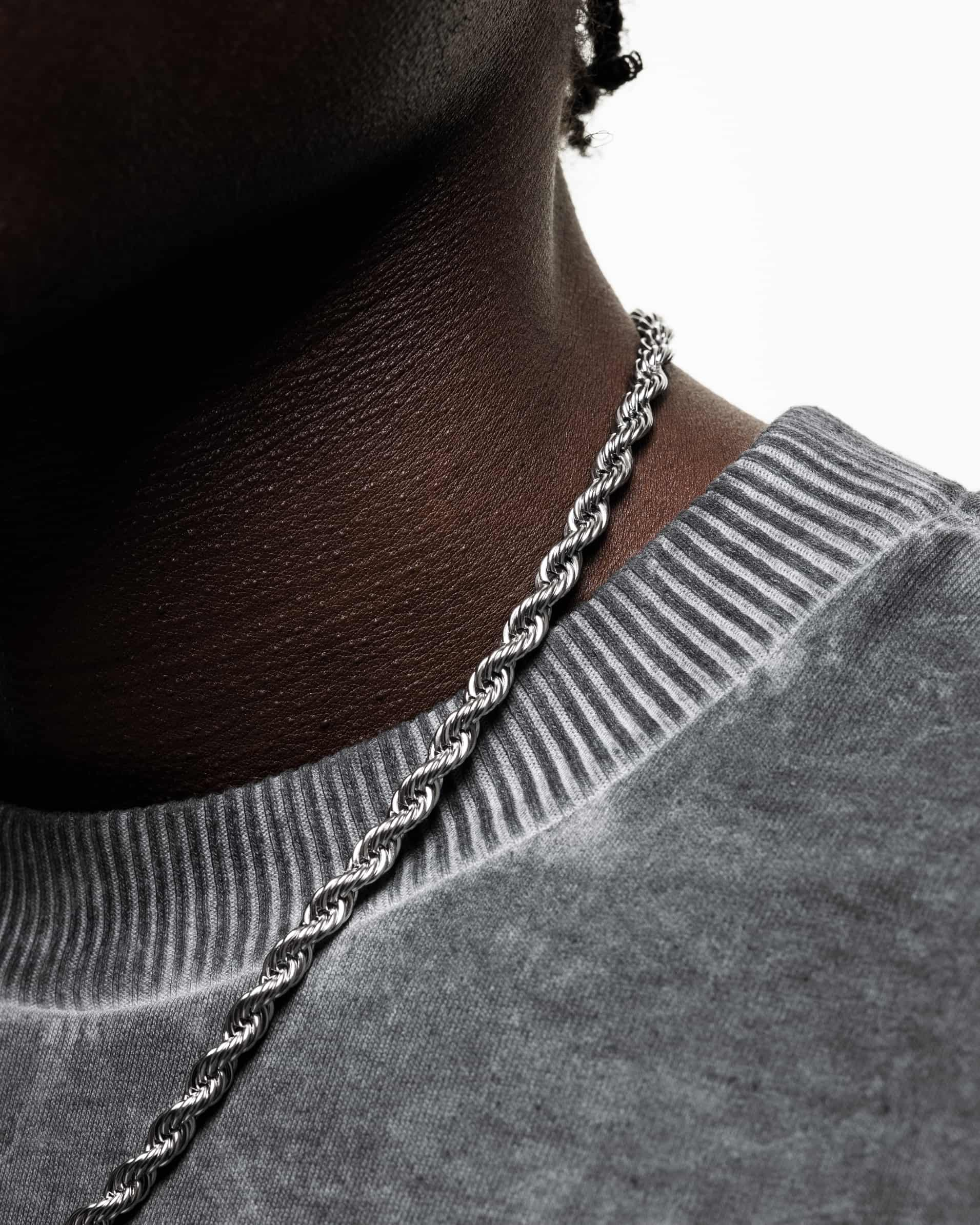 Rope Chain (Silver) 6mm