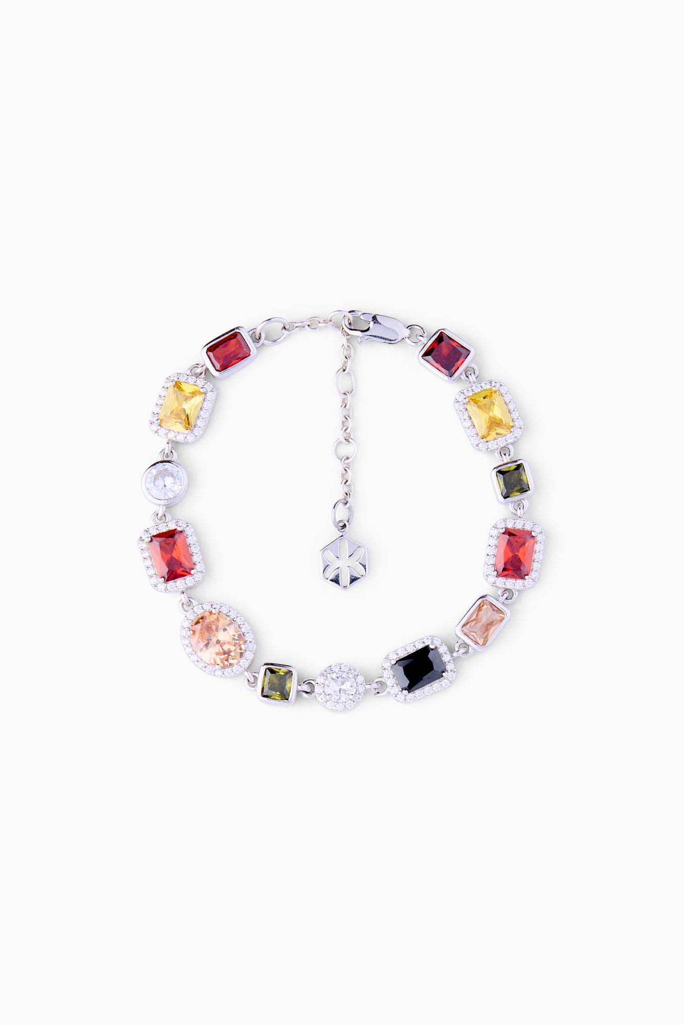 The Gem Bracelet (Silver)